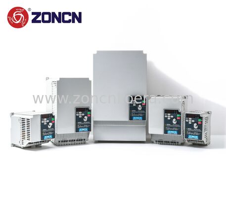 Inverter VFD ZONCN T200 0.4kw-160kw dengan Filter EMC Internal dan Komunikasi RS485/EtherCAT/Profibus/Profinet/Canopen